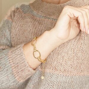 Bracciale maglie ovali - immagine 3